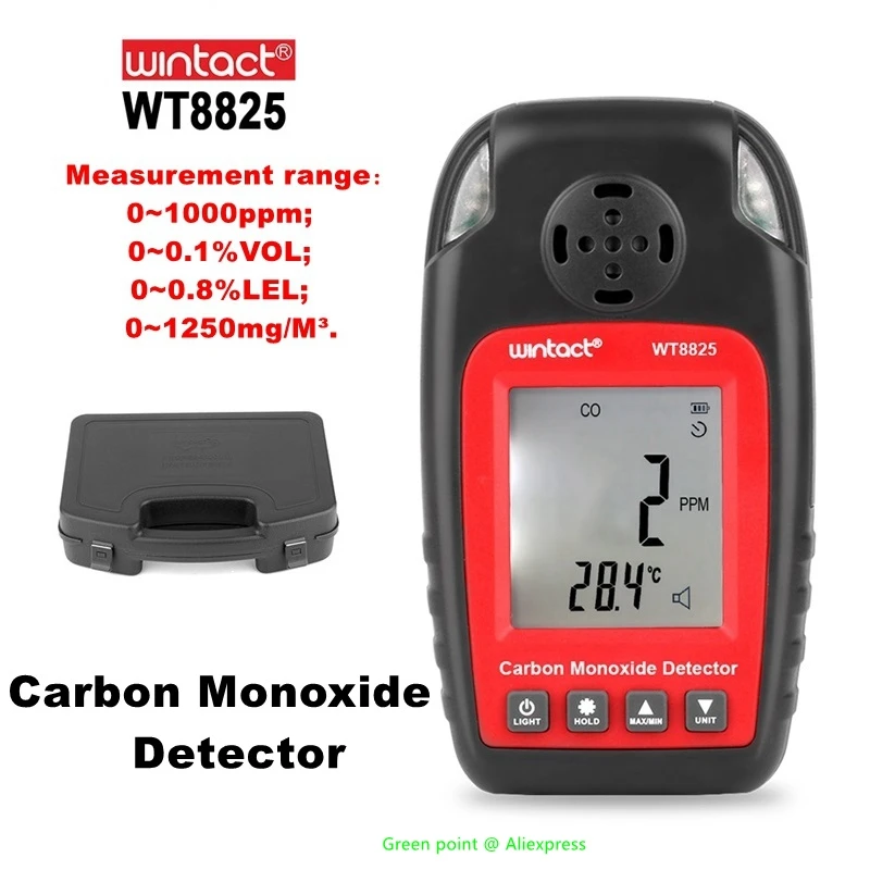 2022 New Carbon Monoxide Detector Wt8825 Can Detect Co Concentration