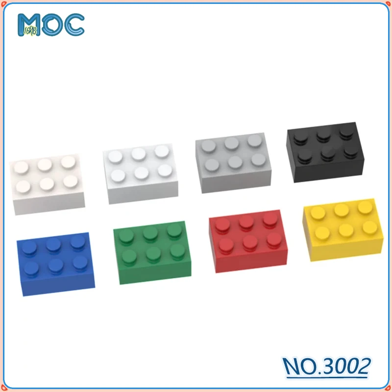 

100 шт., Детский конструктор MOC, 2 х3 точки