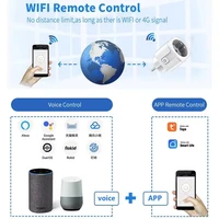 EU 16A/20A With Power Monitor Smart Plug WiFi Socket Timing Function Tuya Smart Life APP Control Works With Alexa Google Home - Image 3