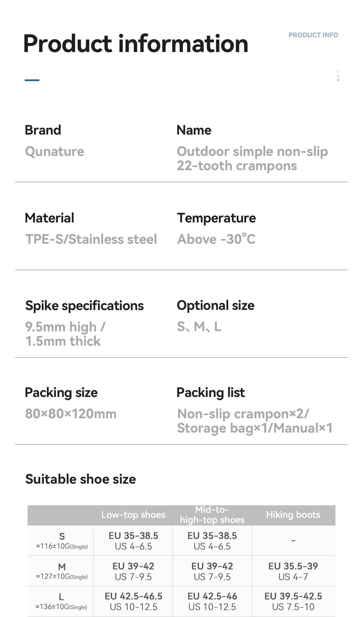 Grip performance on icy ground