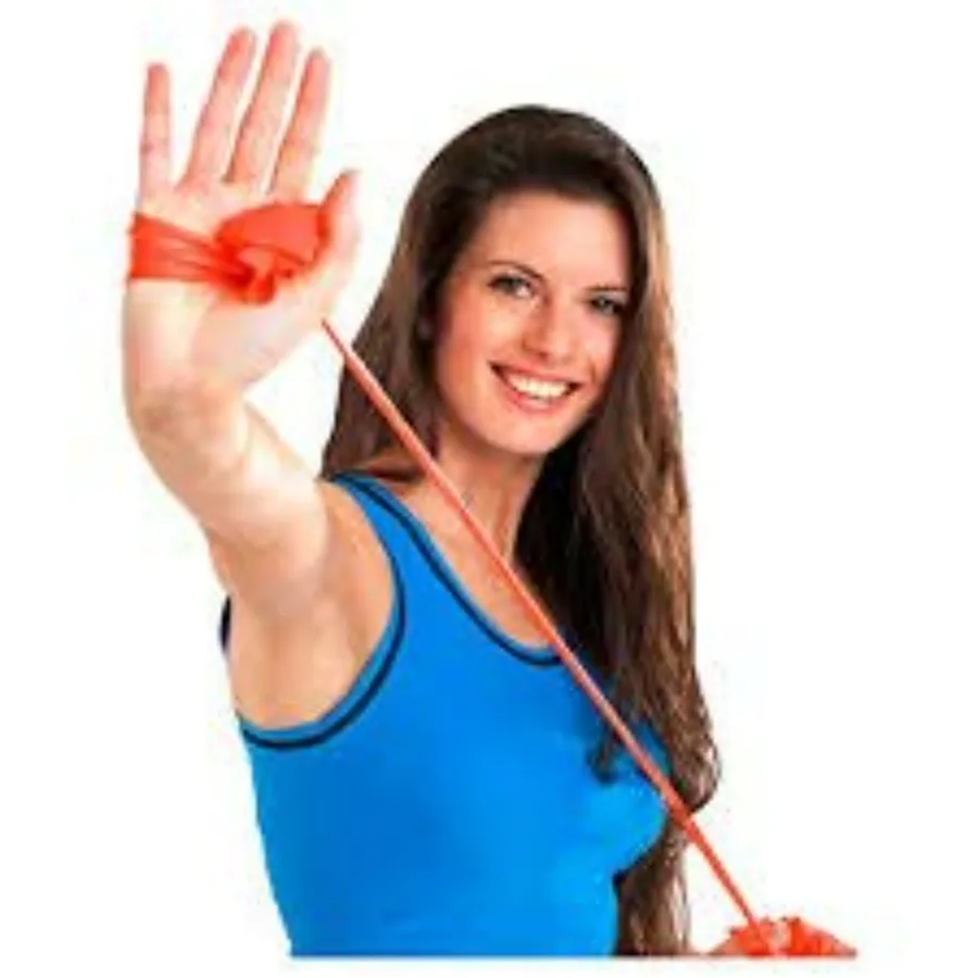 (Extra Light Level 1) Peach 50 Yard Resistance Bands Professional Latex Elastic Band for Upper & Lower Body & Core Exercise, Phy