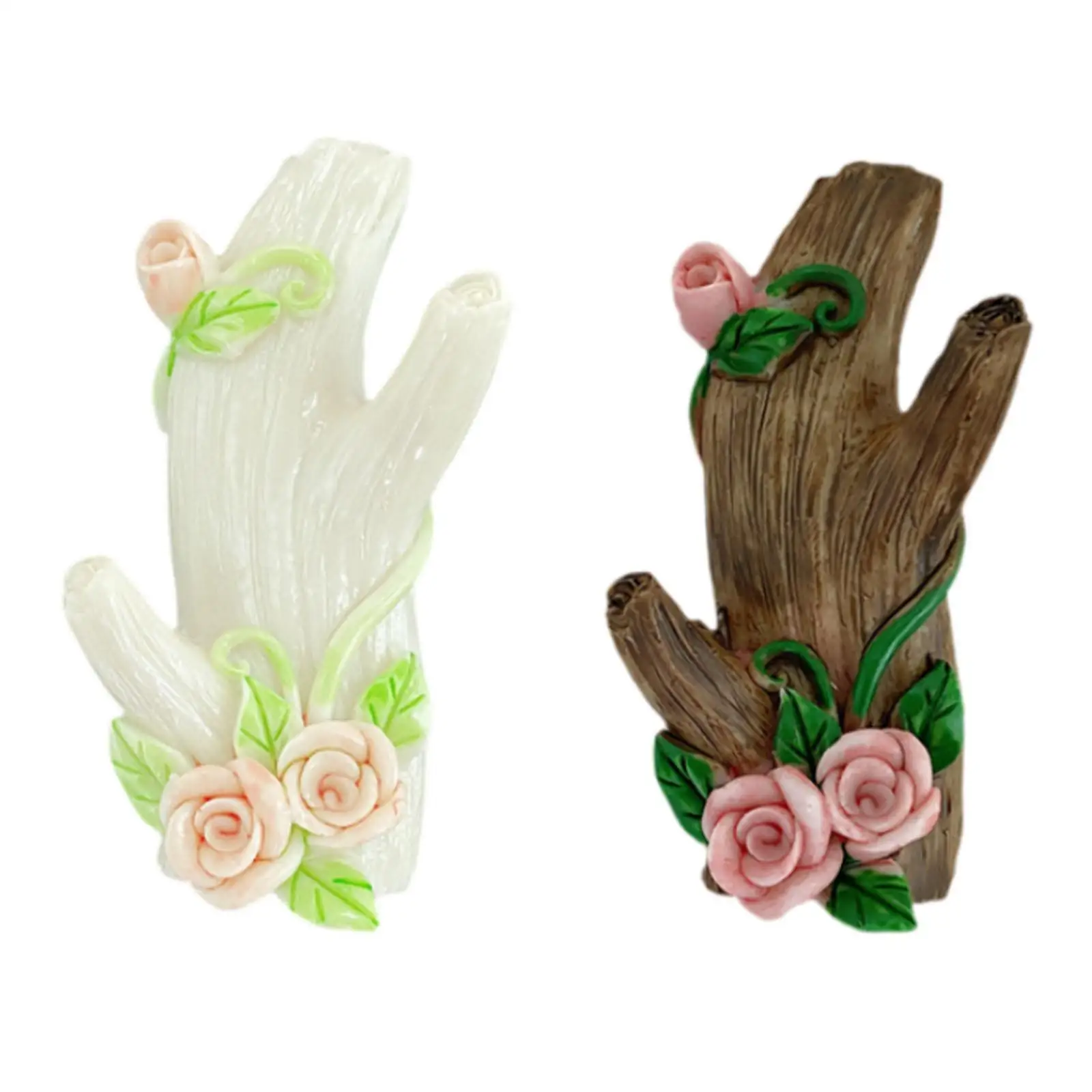 Resin Wall Hook Simulated Tree Branch Home Decor Stable Multipurpose Resin Wall Hanger for Door Living Room Dorm Bag Scarf