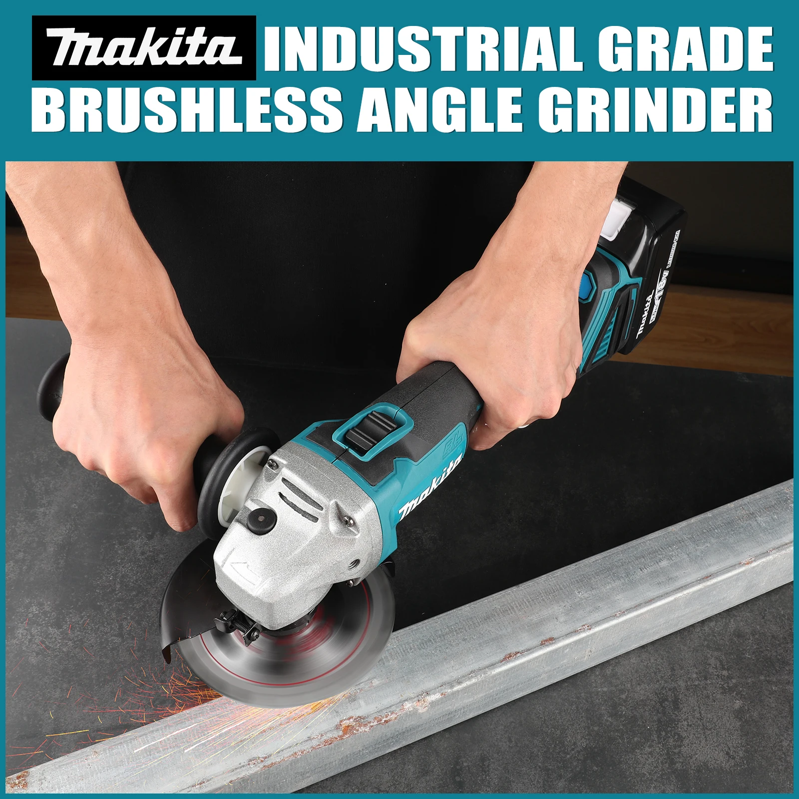 Makita DGA404 Power tools rechargeable polishing machine cutting 18V angle grinder Electric Tools