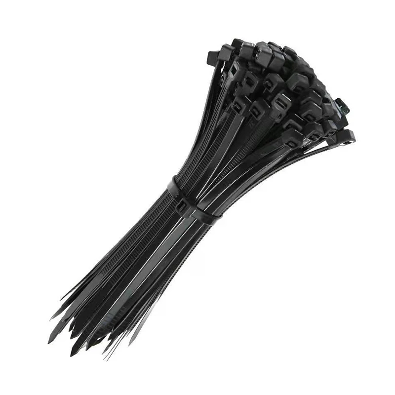 Cable Ties Water pipe and wire fixing belt self-locking cable tie miscellaneous wire organizing cable tie binding belt
