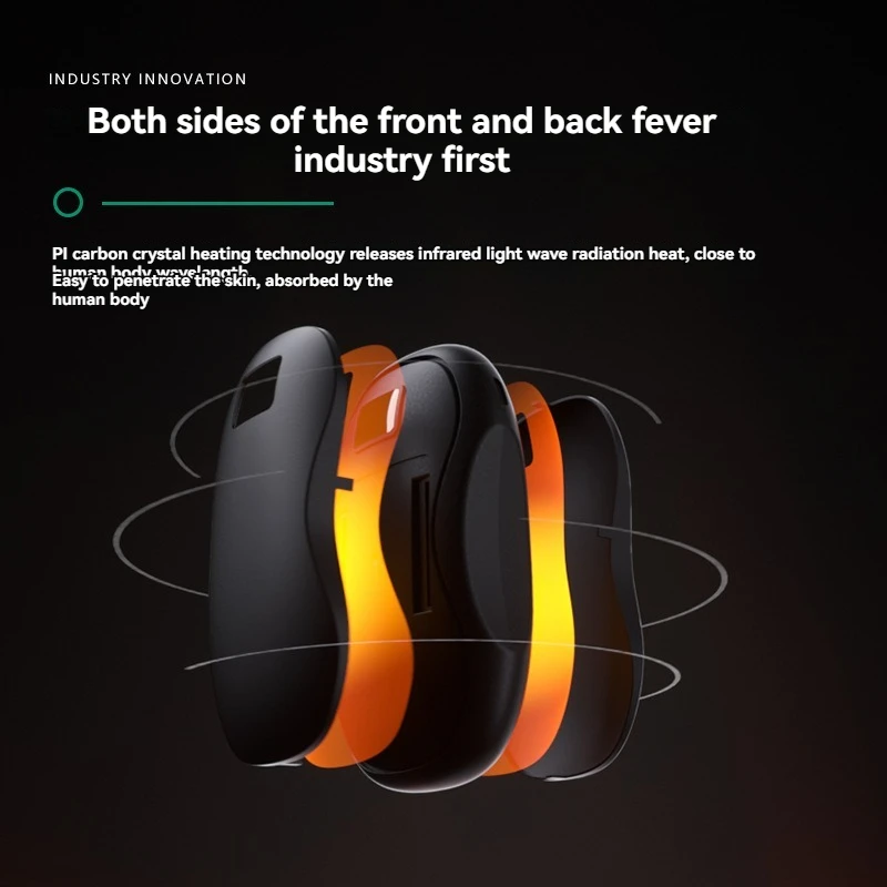 New Hand Warmer Power Bank 2in1 USB Rechargeable Winter Mini Electric Heater Pocket Warmer high-capacity Halloween Gift
