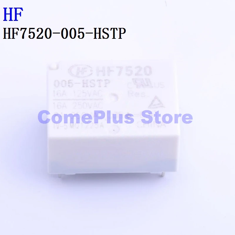 5PCS HF7520-005-HSTP HF7520-012-HSTP HF7520-005-ZST HF Power Relays 100%new relay dip4 hf7520 005 hstp hf7520 012 hstp hf7520 024 hstp 5v 12v 24v 16a