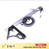 3 In 1 300mm Adjustable Measuring Ruler Multi Combination Square Angle Finder Protractor Tools 3 In 1 300mm Adjustable Measuring 5