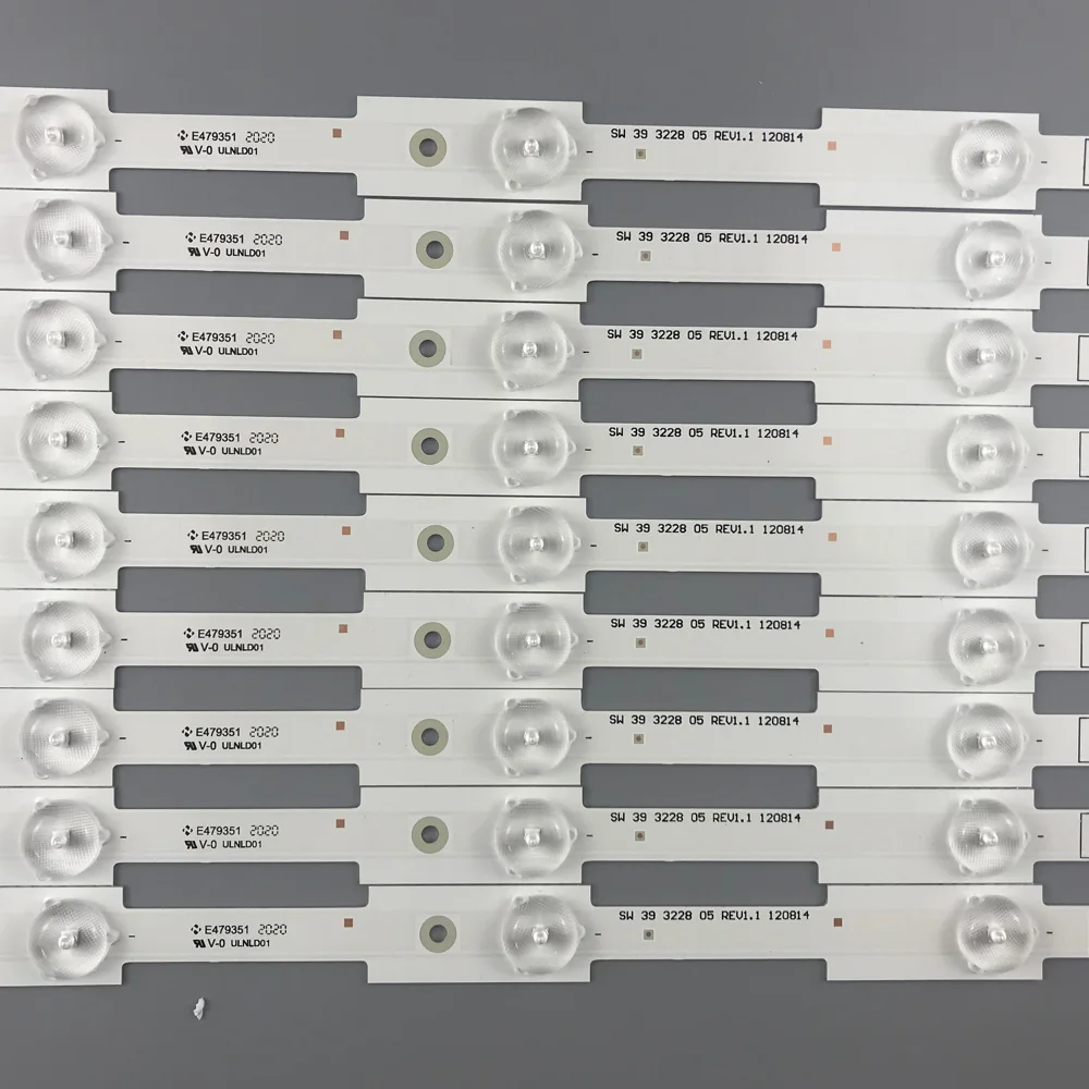Tira de Luz de Fundo Led para Skyworth Cabe Bbk 40lem3080 39e320w 39e320 sw 39 3228 05 Rev1.1 420 mm Ph39r25dsg Ph39r25 Ph39r25 Peças por Lote - Imagem 4