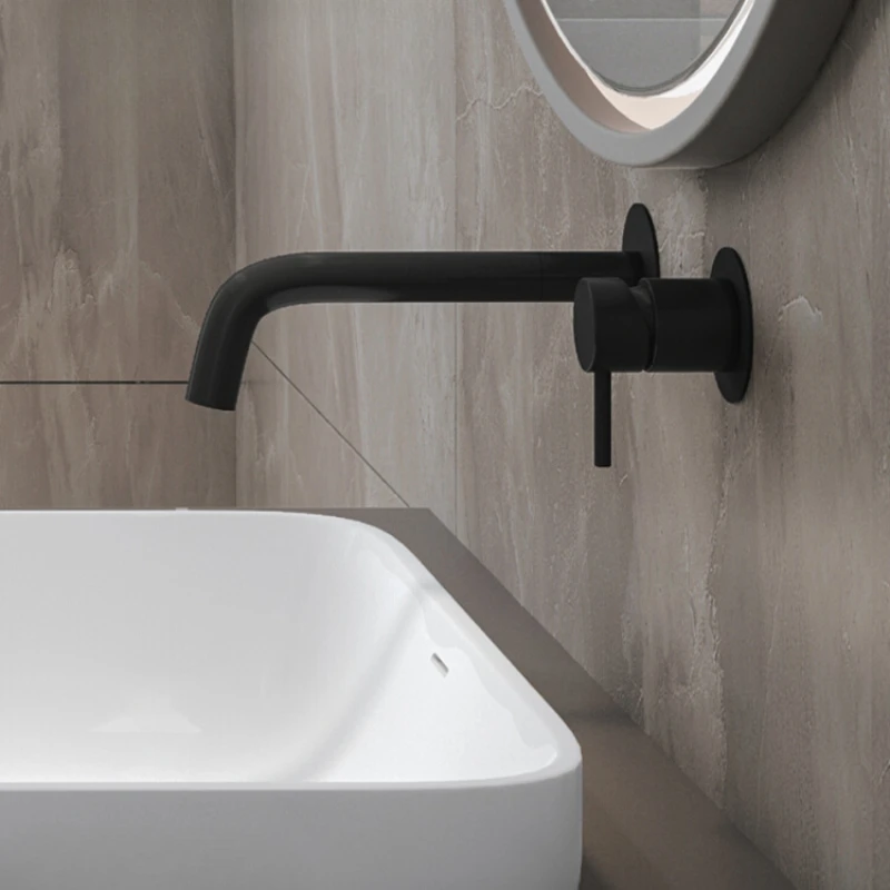 

Classics don't fade with the passage of time, and they are embedded in the wall-mounted concealed washbasin faucet.