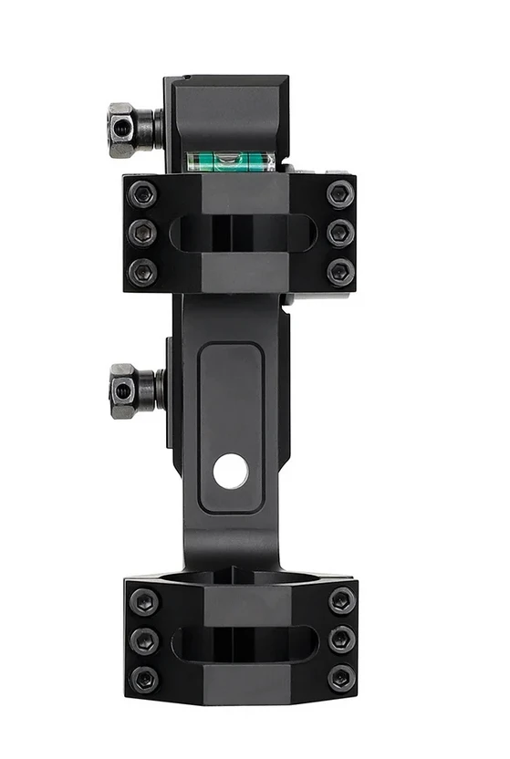 30mm 35mm Integral Hunting Scope High Profile Mount Rings 20mm with Angle Cosine Indicator Kit Bubble Level