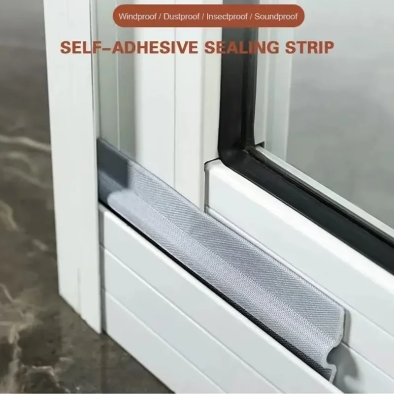 Waterproof Self-Adhesive Door and Window Seal Strip - Dustproof Noise and Insect Barrier