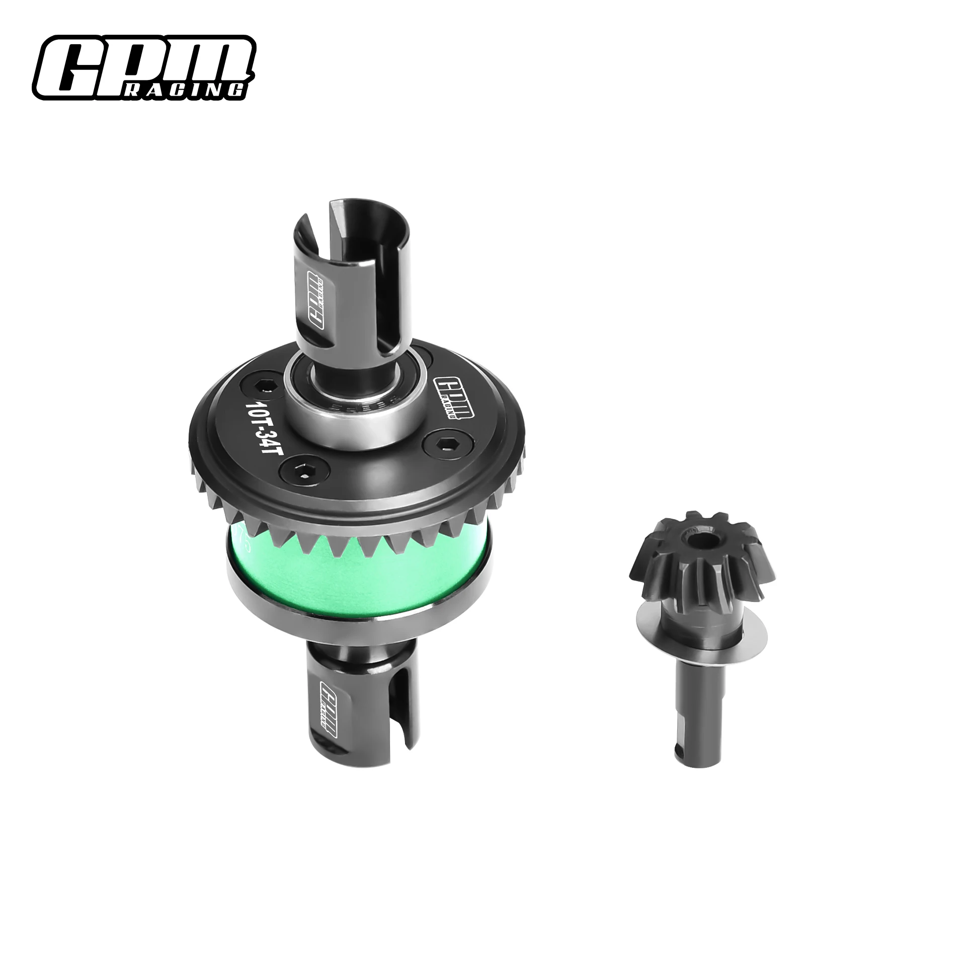 GPM Upgrades Aluminum 7075-T6 Front/Rear Diff Case E-Revo