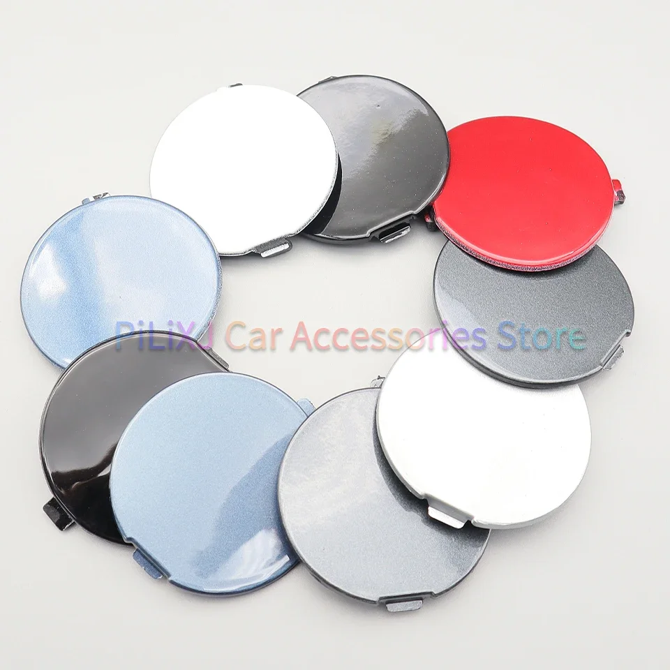 Rear Bumper Towing Hook Cover for Mazda 3 Axela Sedan 2013-Tow Hauling Eye Trailer Cap Housing Shell Painted Car Accessorie