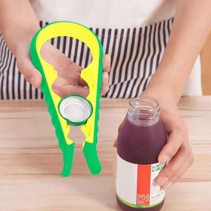 1pc Multifunctional Plastic Bottle & Jar Opener With Anti-slip Design