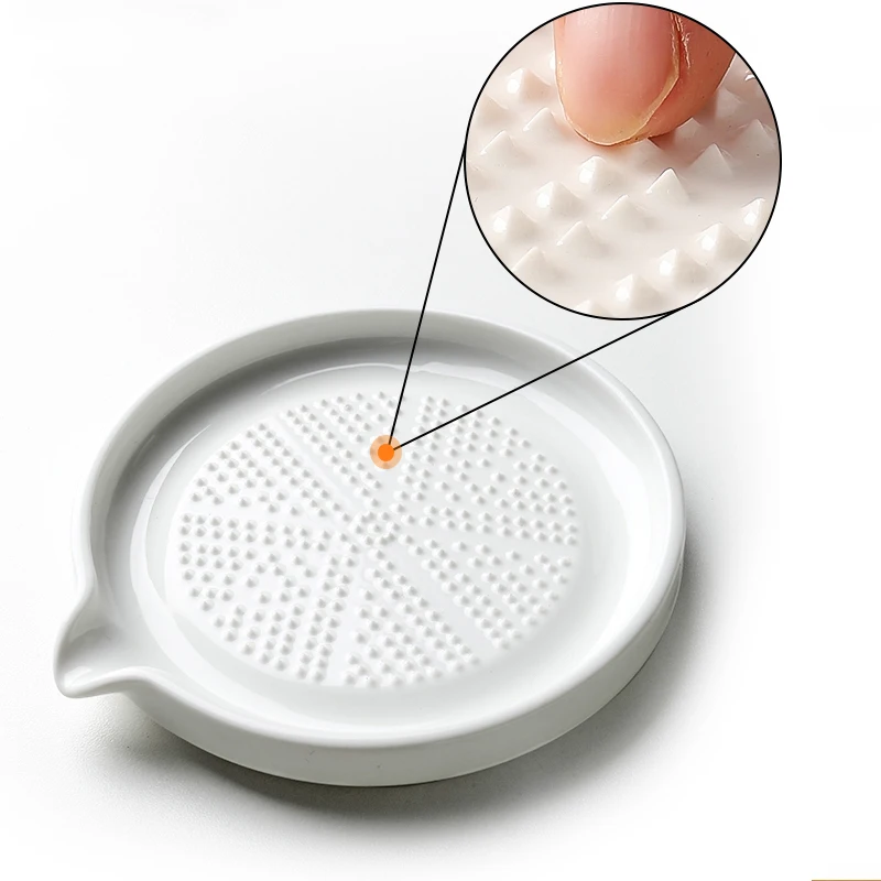 European Ceramic Garlic Grinder Kitchen Vegetable Cooking Food Grinder Manual Ginger Kitchen Tools Accessories