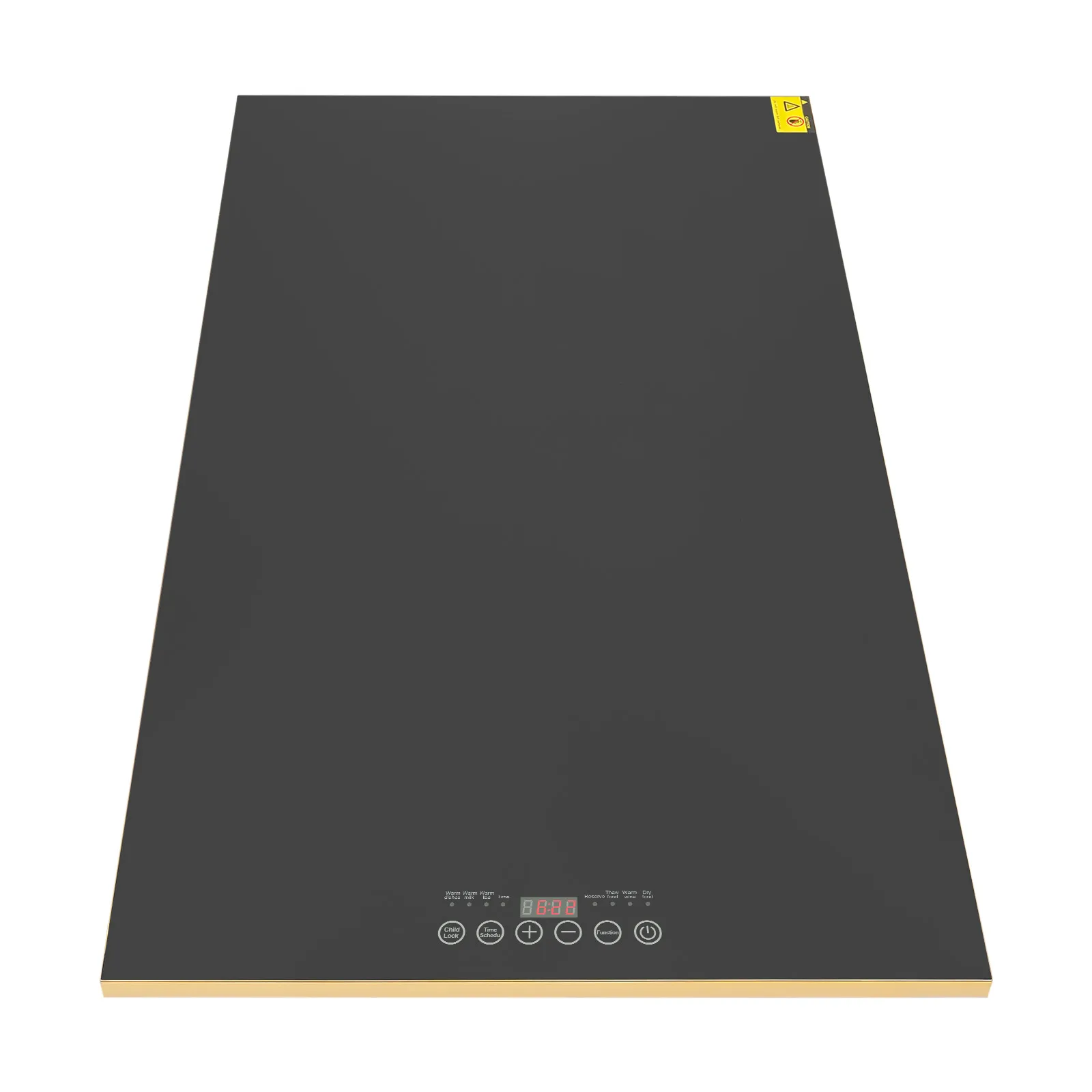 Food Electric Warming Tray Thermostatic Heating Plate Insulated Table Pad Smart Touch Screen Temperature Adjustable