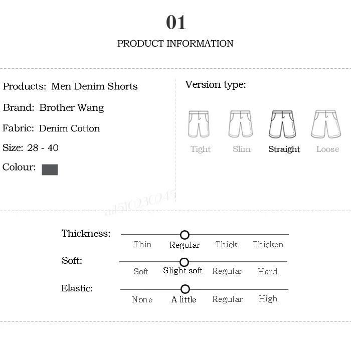 Description Picture 3 of itemMen's Ripped Denim Shorts 2024 Summer New Fashion Retro Style Casual Hole Patch Jean Shorts Male Brand Clothes Brand