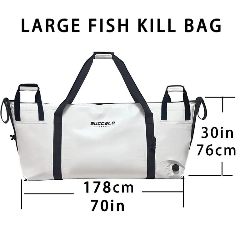 Buffalo Gear Fish Killer Buffalo Gear Insulated Fish Cooler Bag
