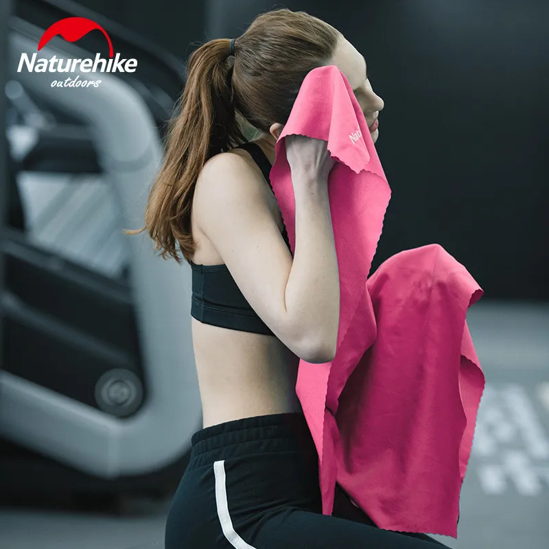 네이처하이크 속건성 타월 수영 해변 여행 목욕 휴대용 초경량 마이크로 화이버 스포츠 타월 야외 하이킹 런닝 짐용