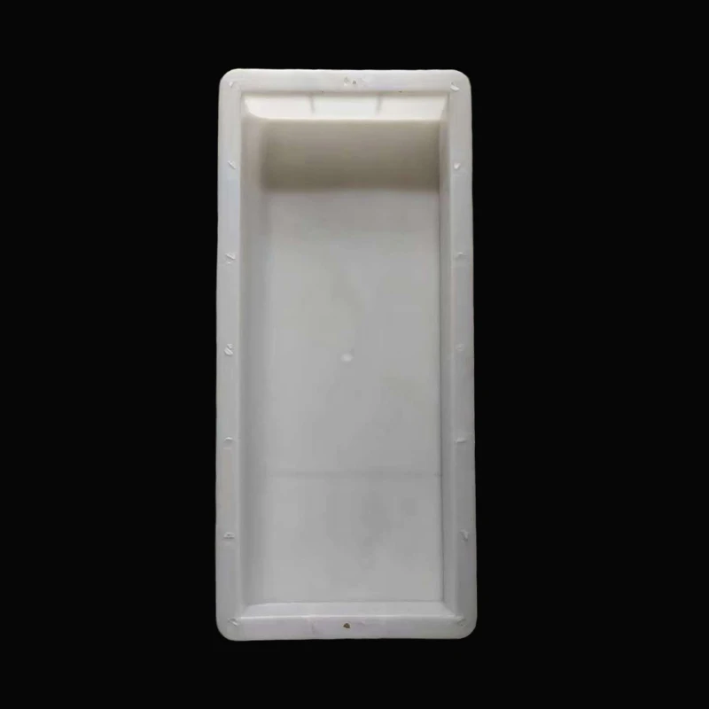 Roadside Rocks Cement Molds Plastic Curved Edge Stones 50X20X8Cm Long Line Reusable Circular Arc Suitable Road Edges