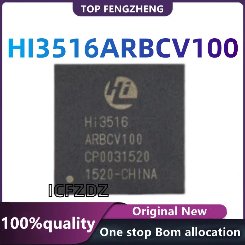이미지 센서 프로세서 Nwe 고급 소재 100% 품질, HI3516ARBCV100 BGA-395 3516ARBCV100 BGA 3516A, 100% 신제품