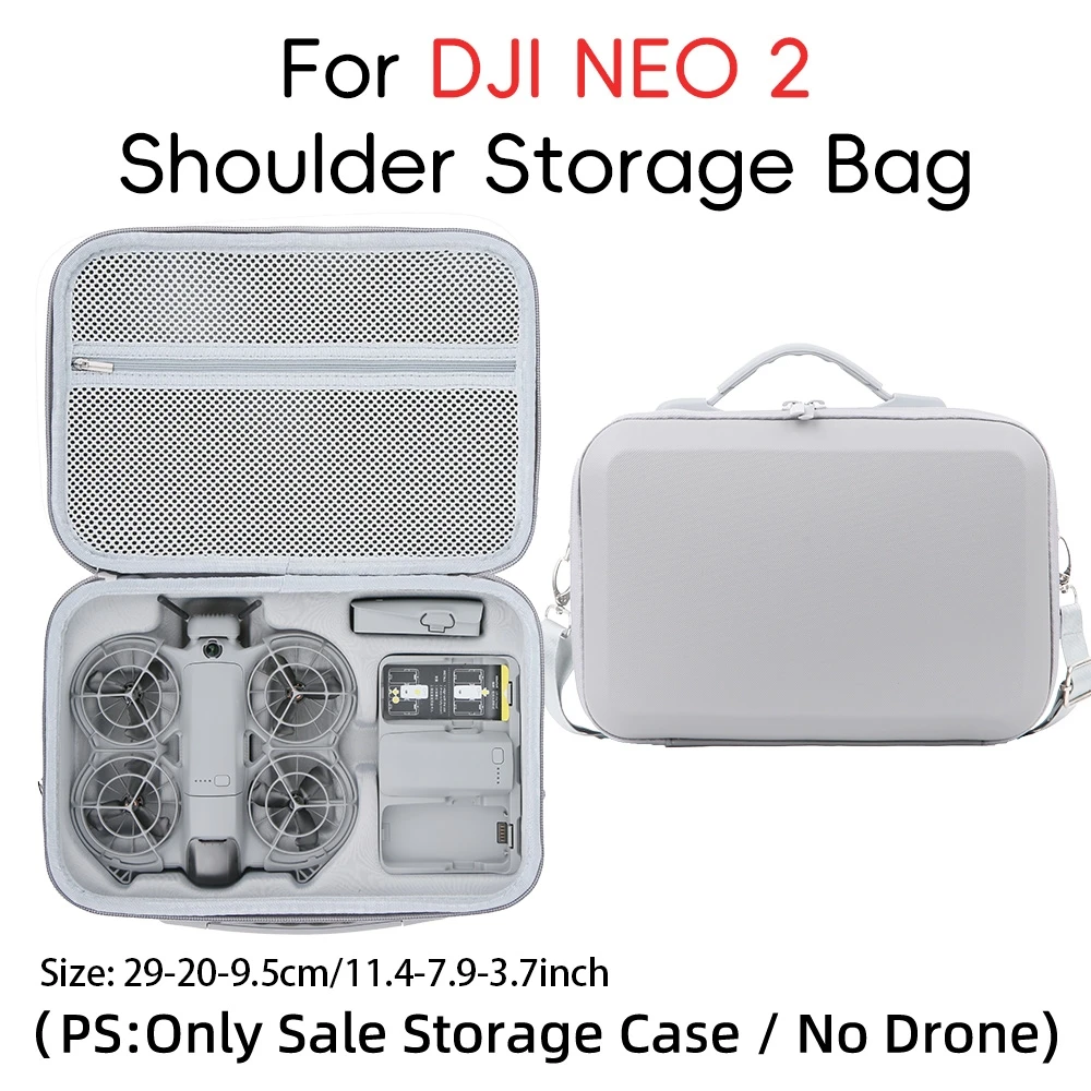 DJI Neo 2 대용량 보관 가방 (숄더 스트랩 포함) 액세서리 보호 기능