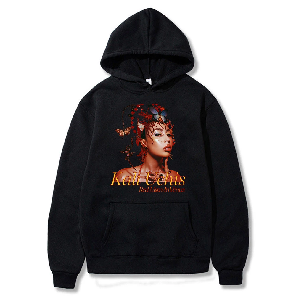 

Kali Uchis Red Moon In Venus Hoodie Sweatshirt Women Men Long Sleeve Fashion Pullover Clothes