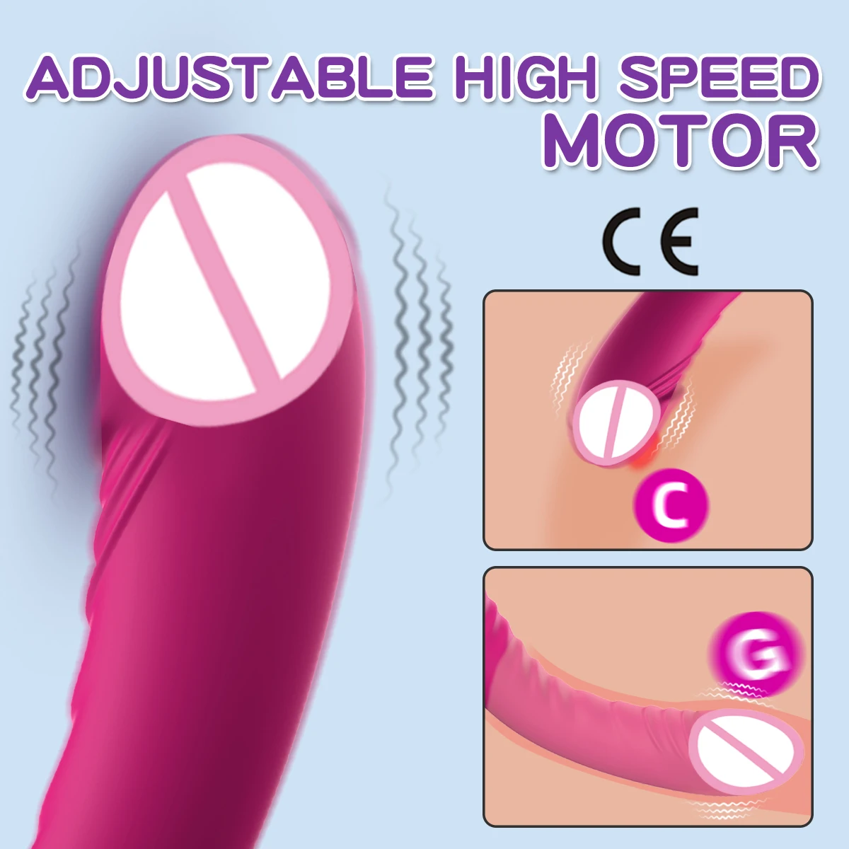 Long Vibrator Dildo Sex Toys For Women Powerful Vibro Magic Wand Clitoris And G Spot Stimulator Female Masturbation Adult Goods