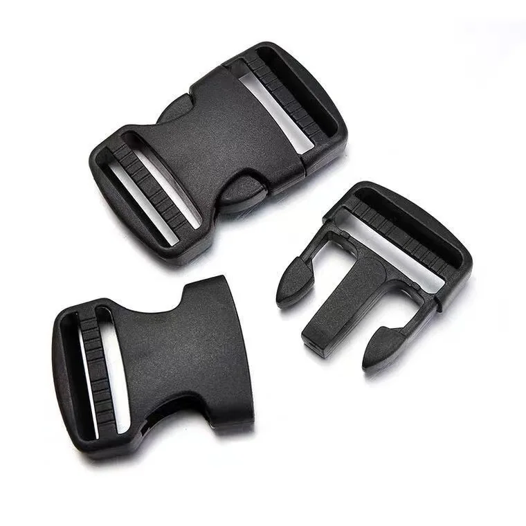 Dual Adjustable Belt Buckles 20/25/32/38/50mm Plastic Hardware Side Release Buckles Backpack Belt Bag Parts Strap Webbing 2Pcs