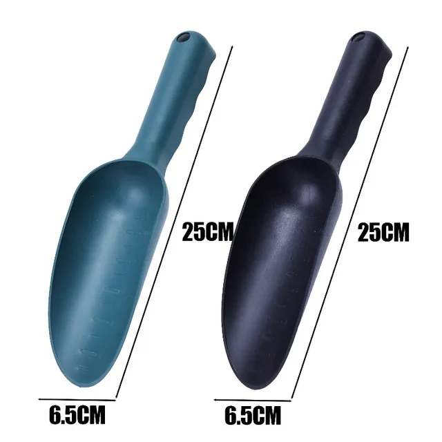 Garden Shovel Plastic Household Soil Shovel Plant Hand Trowels Soil Planting Spade Dig Shovels Cat Litter Spatula Garden Spade 6