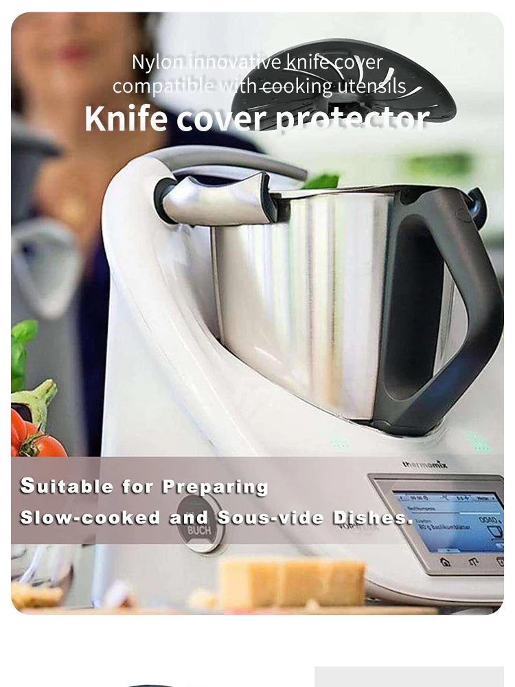 Description Picture 3 of itemNylon Innovative Knife Cover Blade Cover Protector Compatible with Vorwerk Thermomix BIMBY TM5 TM6 TM31 Cooking Kitchenware