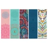 30*100cm Printed Yoga Towel Portable Double Layer Non-Slip Mat Protection Yoga Exercise Pad Quick Drying Pilates Towel Blanket 1