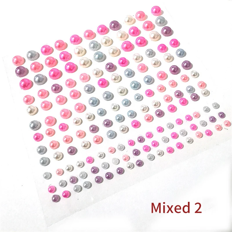 Colorful Diamond Face And Body Stickers For Party Makeup_voghion.com