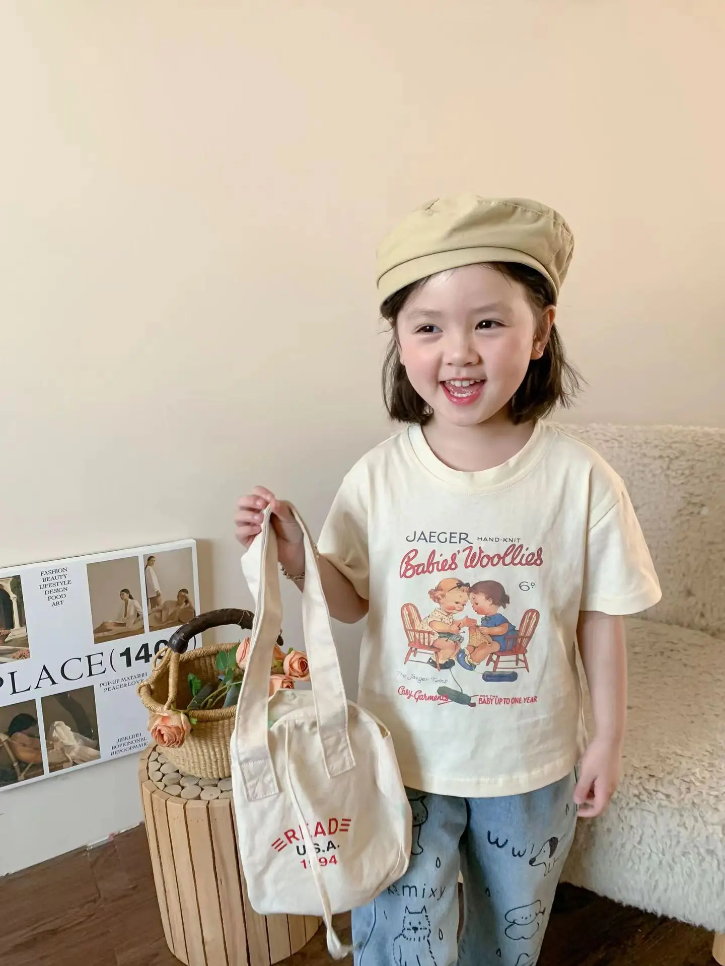 

2024 Summer New Children's T-shirt, Suitable for Children Aged 2-10
