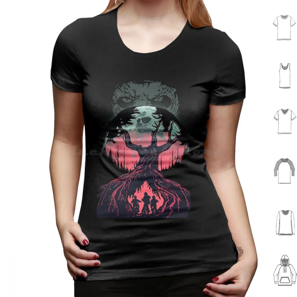 thumbnail image 1 of Vecna Is Watching You T Shirt Cotton Men Women DIY Print Things Stranger Will Byers Mike Eleven Lucas Dustin 80s Hawkins, 1 of 5