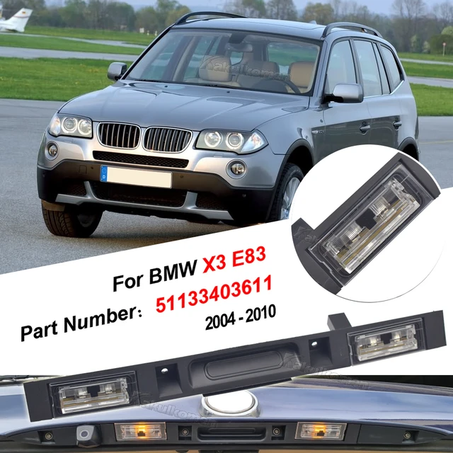 Neu BMW Original X3 Serie E83 Kofferraum Deckel Griff mit Schlüssel Schalter