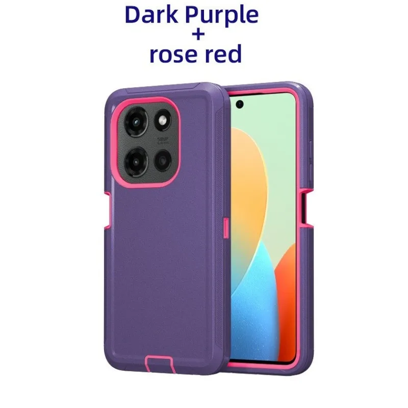 Ultimate 3-Layer Heavy Duty Hybrid Protective Case