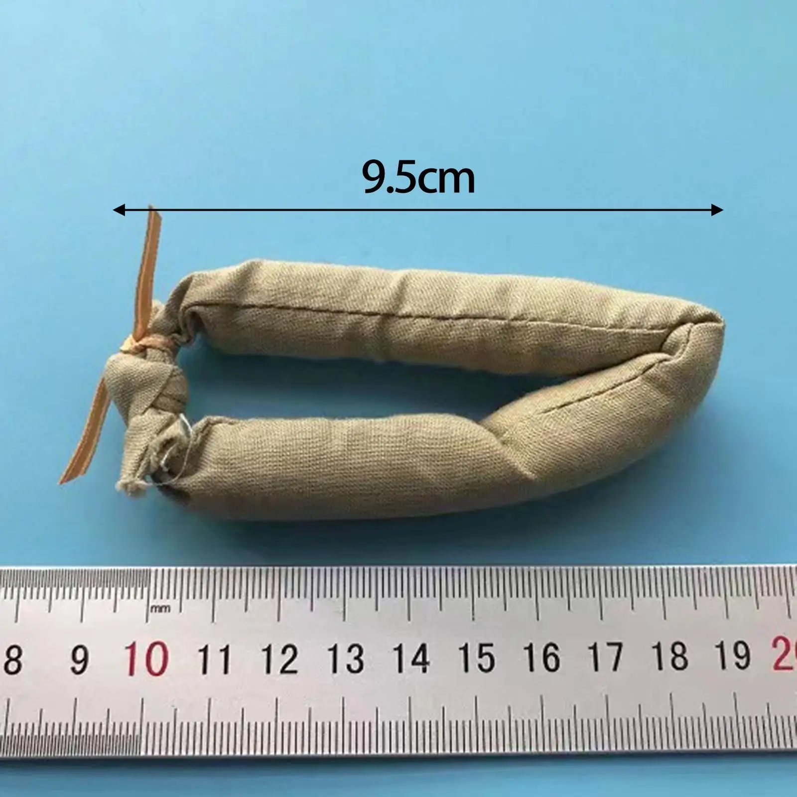 1/6 Scale Soldier Rice Bag Model Mini Durable, Fabric Bag Doll Accessory Cosplay Grain Storage Bag for 12inch Action Figures