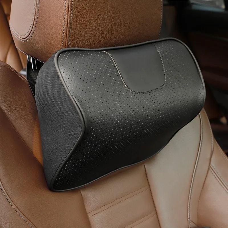 Car Neck Pillow Headrest Guard Lumbar Waist Cushion For Honda Civci FIT