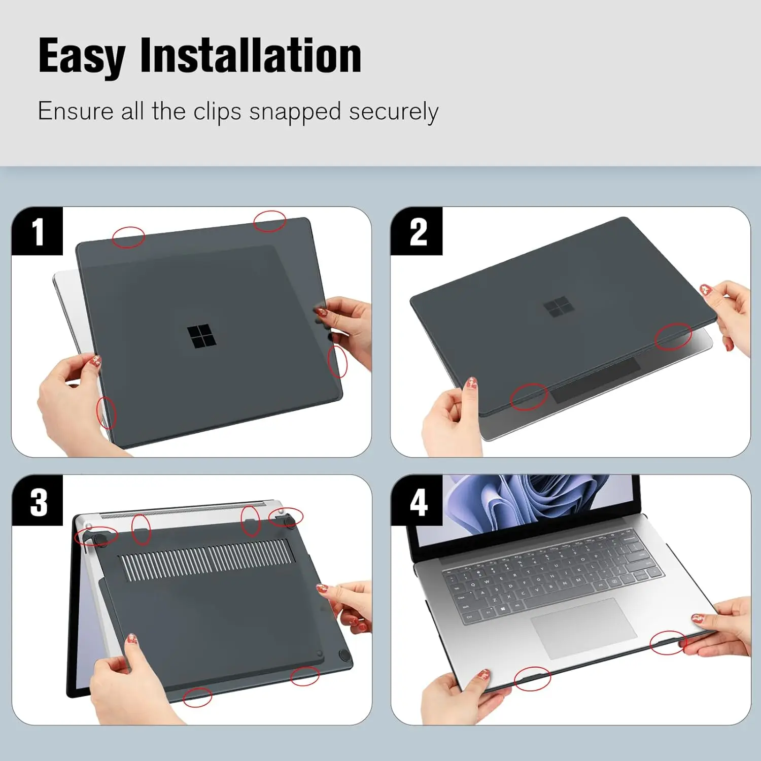 Elegant Alcantara Laptop Sleeve - Fits 13.5 Devices