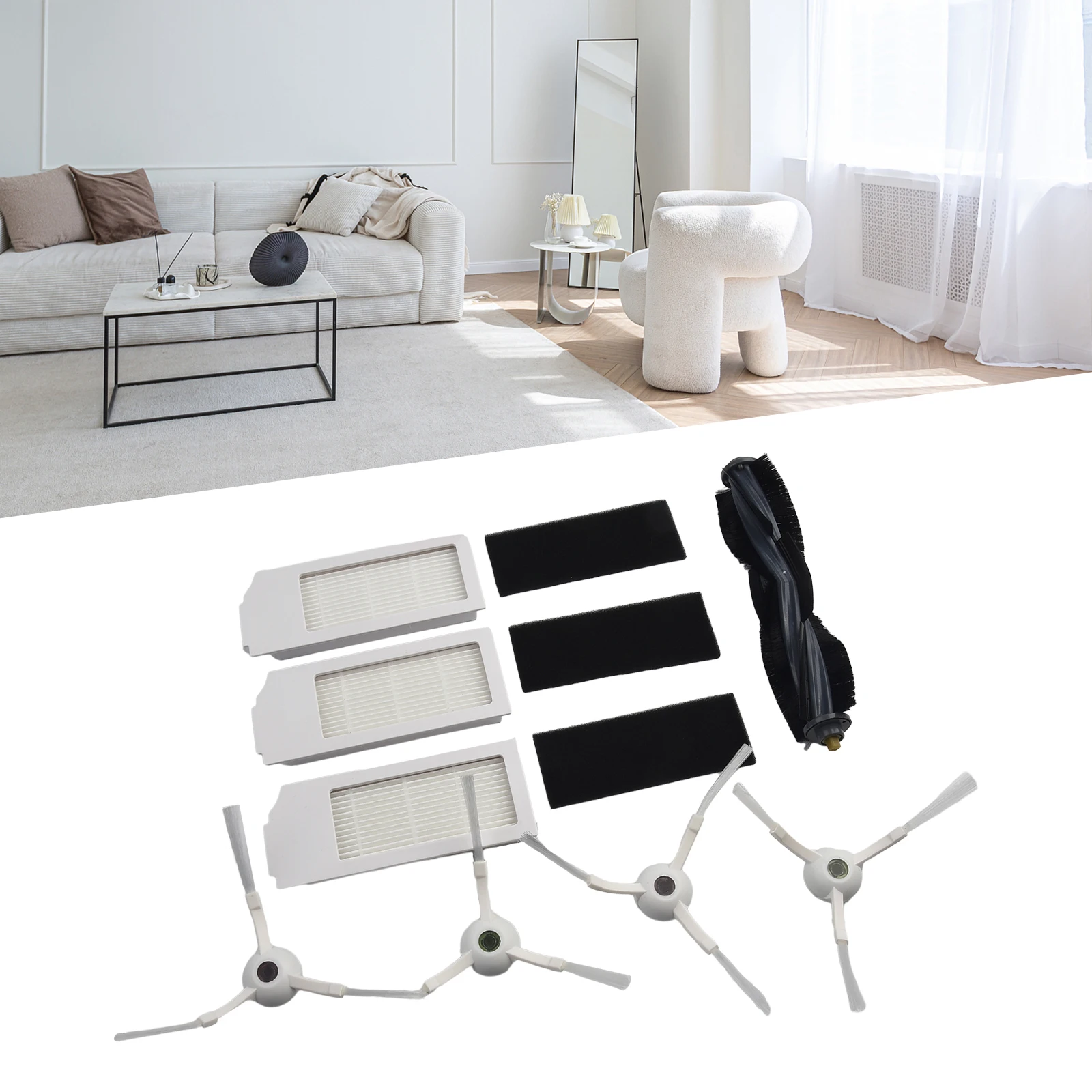 

Восстановление производительности вашего пылесоса с помощью основной боковой щетки и замены фильтра для X1 Omni T10 T10 Plus T10 Turbo