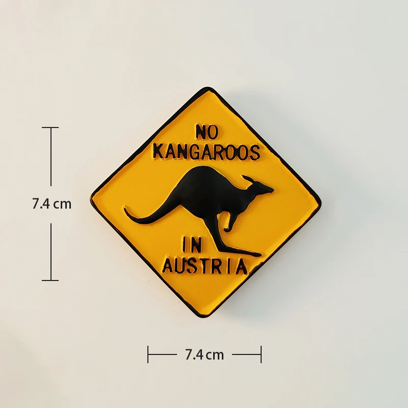 Wedaredai Australia 3D Dart Canguro Frigorifero Turistica Souvenir