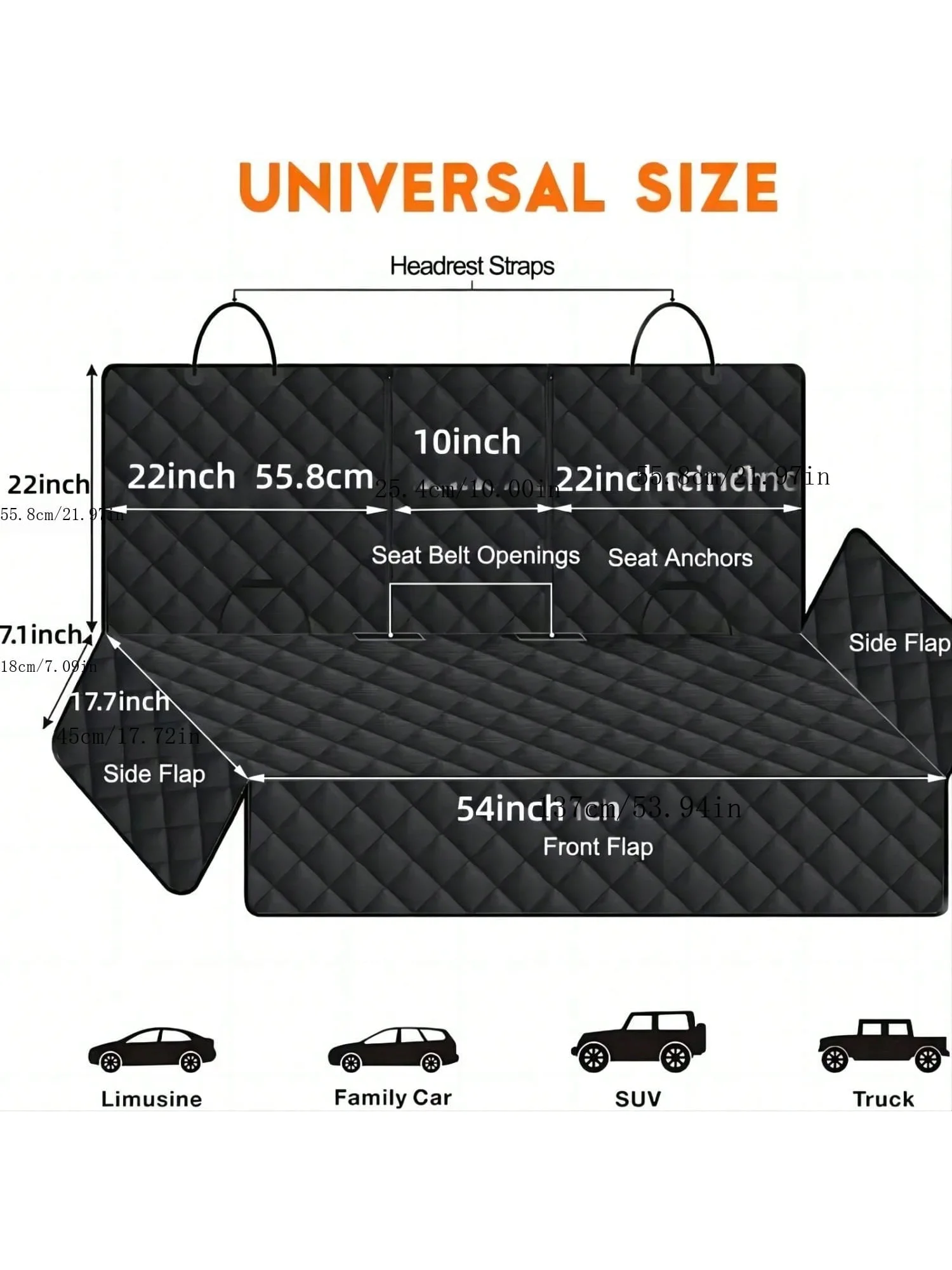Waterproof Dog Car Seat Cover 5