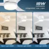IRALAN Modern Ceiling Fan Light Winter And Summer Dual Mode Silent DC Motor Home Decoration For Bedroom Living Room 3