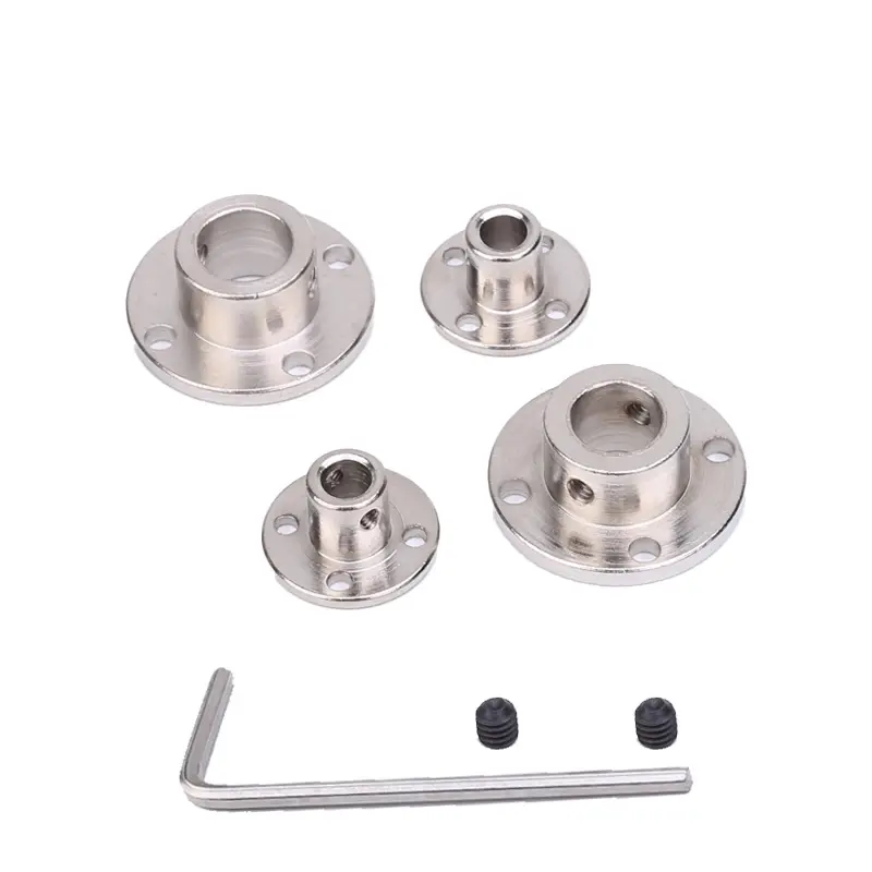 3mm 3.17mm 4mm 5mm 6mm 6.35mm 7mm 8mm 10mm 11mm 12mm Rigid Flange Coupling Motor Guide Shaft Coupler Motor Support Connector - Image 5