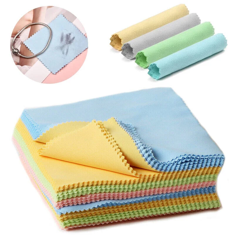 Glasses Cleaning Cloth Soft Chamois Microfiber 1/5/10/20Pcs For Lens Phone Screen