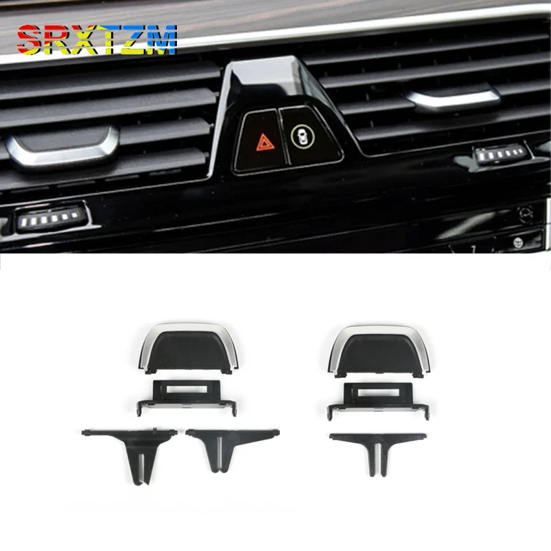 

Автомобильные аксессуары для интерьера BMW 5 6GT Series G30 G31 G38 G32, центральный передний и задний кондиционеры, зажим для отверстия вентиляционного отверстия