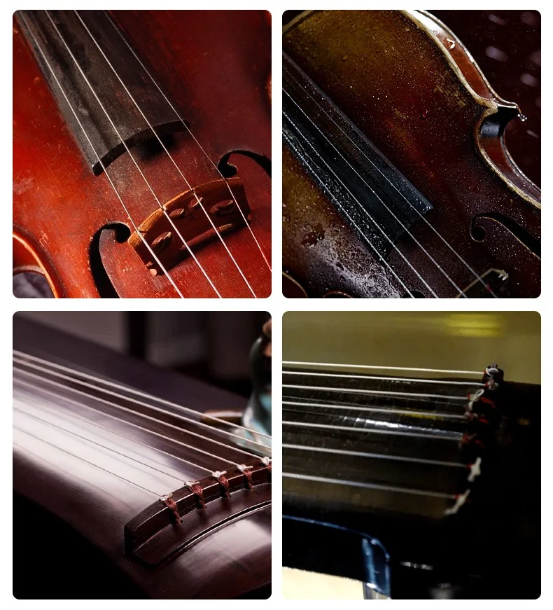 Description Picture 4 of itemGuzheng Guitar Violin Cleaning Brush Dust Removal Bristle Brush Musical Instrument Cleaning Tool