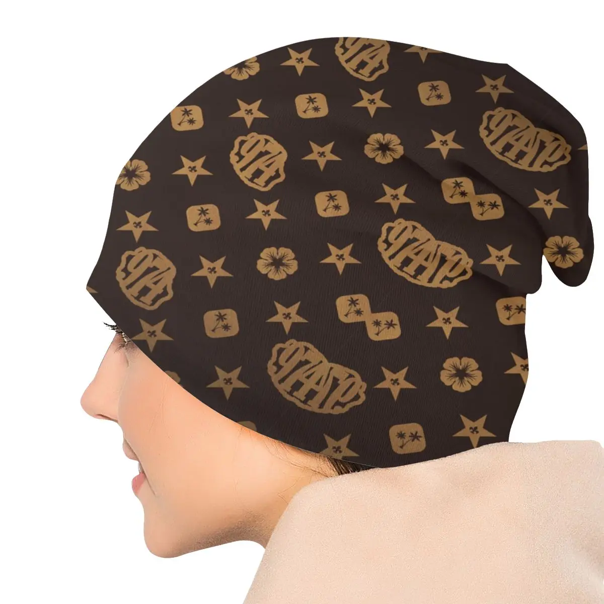 Fashion Luxury 974 Reunion Island Winter Warm Bonnet Femme Knitted