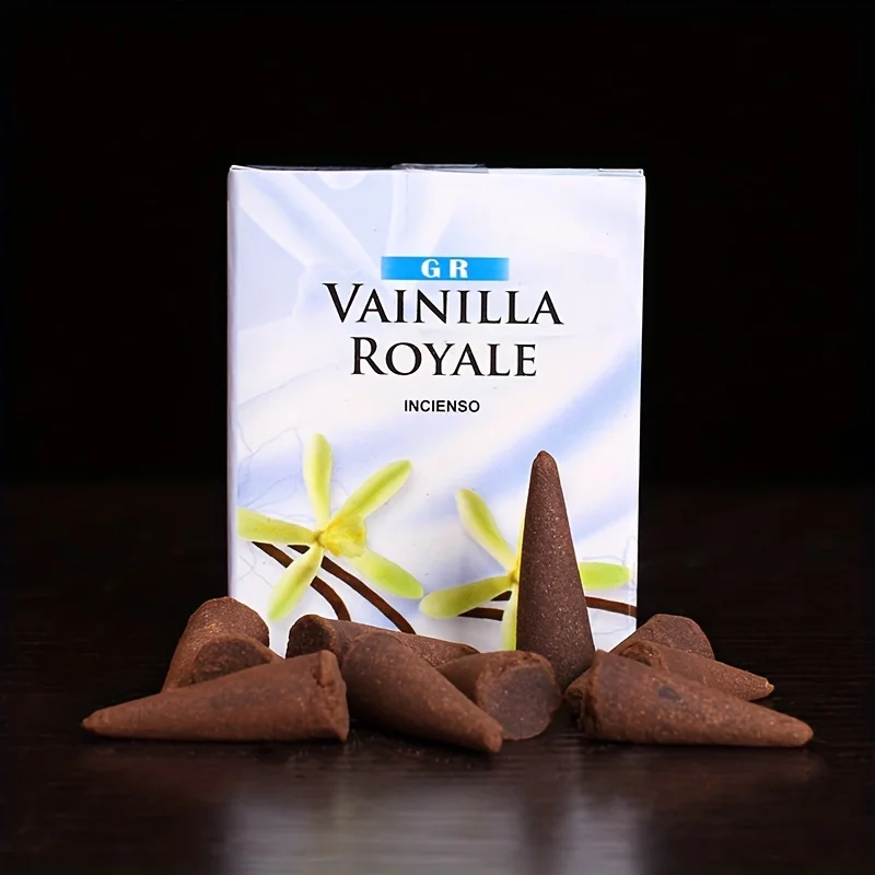 

1pc/3pcs Indian Vanilla Incense, Handmade Pagoda Incense Cone Imported From India,Home Decor (1 Pack Of 10 Sticks)